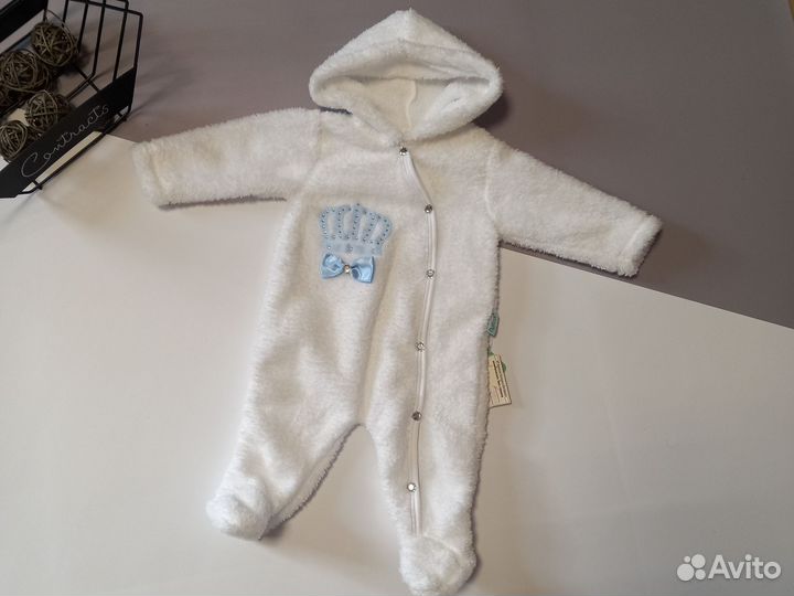 Комбинезоны теплые 68 74