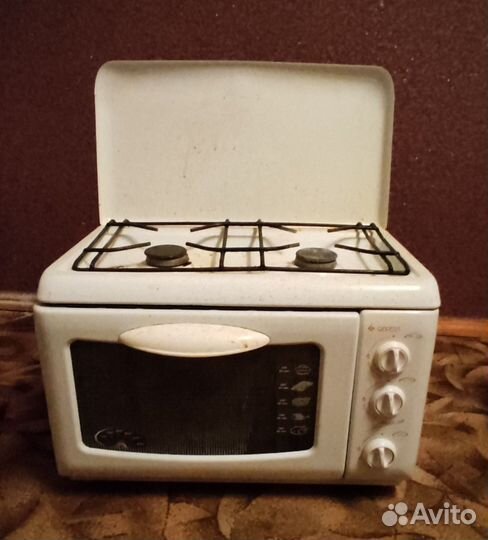 Мини печь газовая настольная Гефест