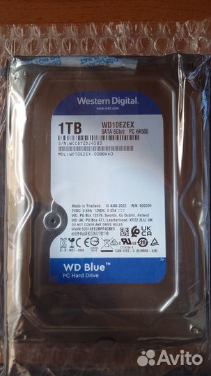 Жесткий диск 1Тб Western Digital WD10ezex