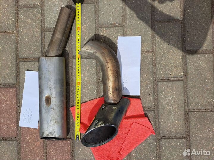 Наконечник на глушитель