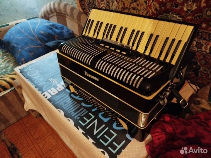 Аккордеон weltmeister werk4 1951 г.в