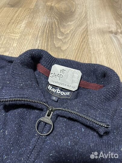 Шерстяной джемпер с горлом Barbour