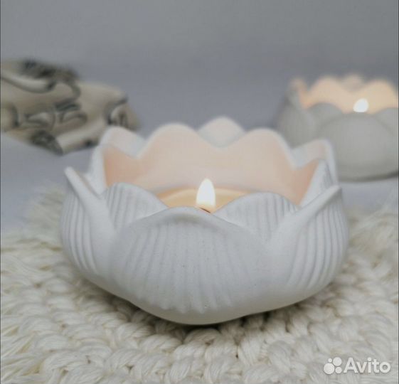 Силиконовый молд лотос