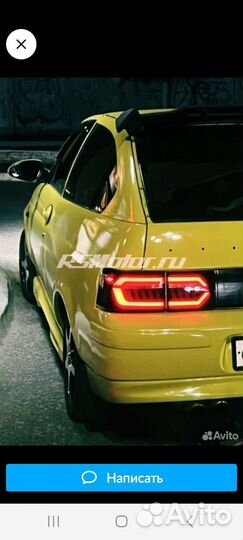 Задние фонари ваз 2110 2112 тюнинг