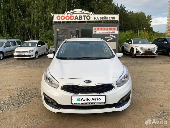 Kia Ceed 1.6 AT, 2017, 97 000 км