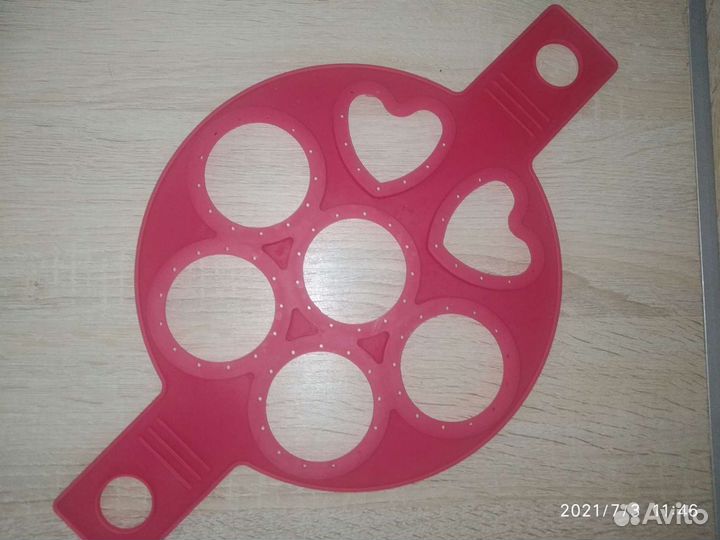 Силиконовая форма для оладьев