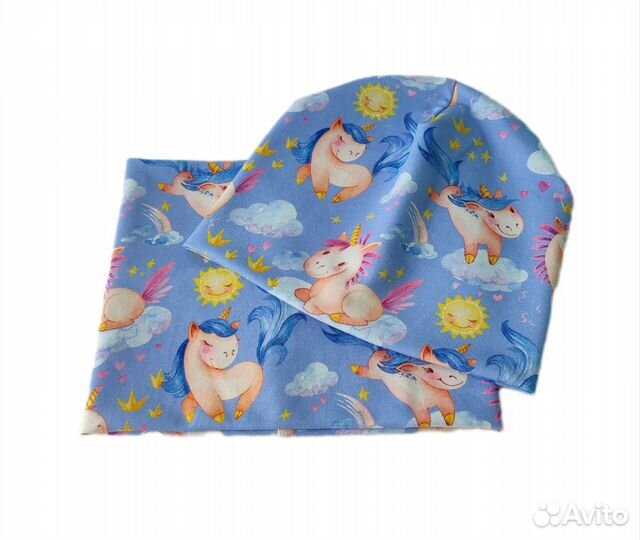 Шапка и снуд для девочки (размер 50-52) комплект