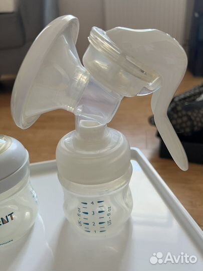 Бутылочки, молокоотсос, поильник avent