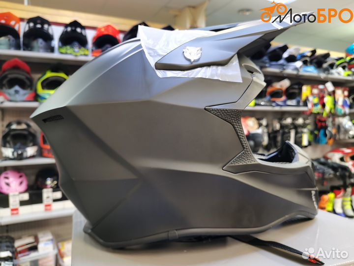 Шлем кроссовый Airoh Wraap Black Matt