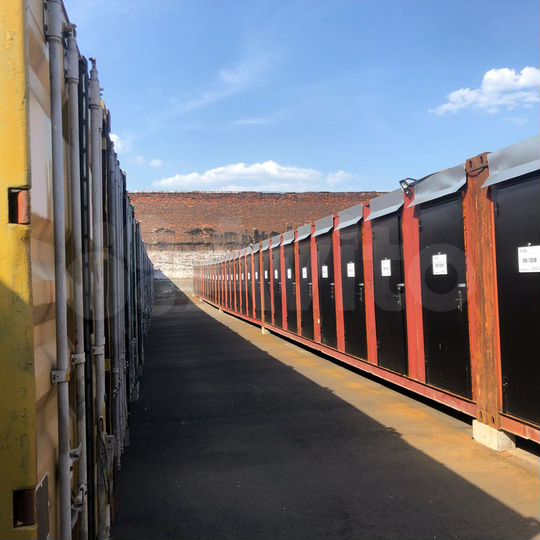 Аренда контейнера под склад 15 м²