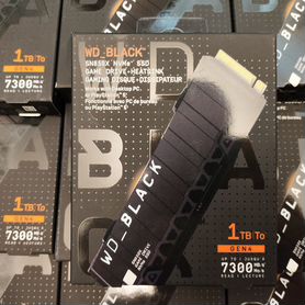 1TB SSD WD Black SN850X с радиатором(для PS5 и PC)