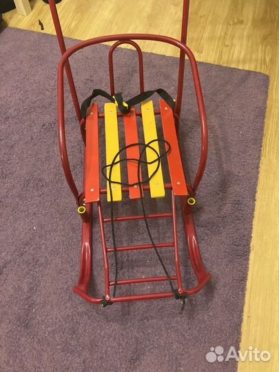 Детские зимние санки