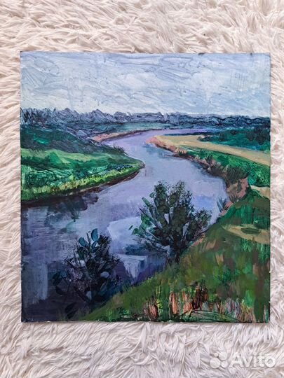 Картины. Этюды маслом на картоне