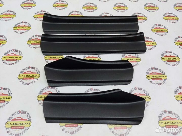 Накладки на пороги renault logan 2
