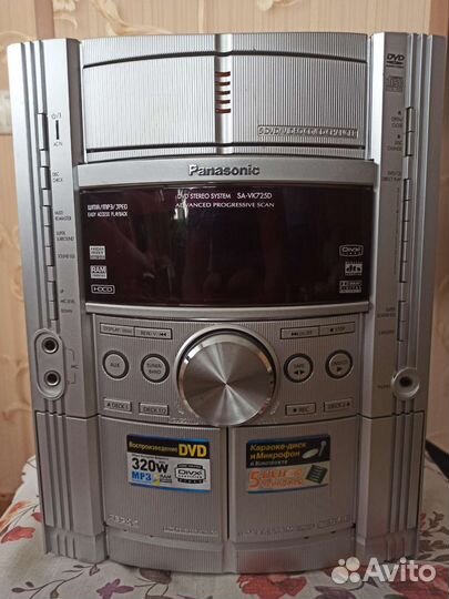 Музыкальный центр panasonic sa-vk725d
