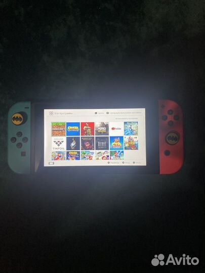 Nintendo switch прошитая 256gb