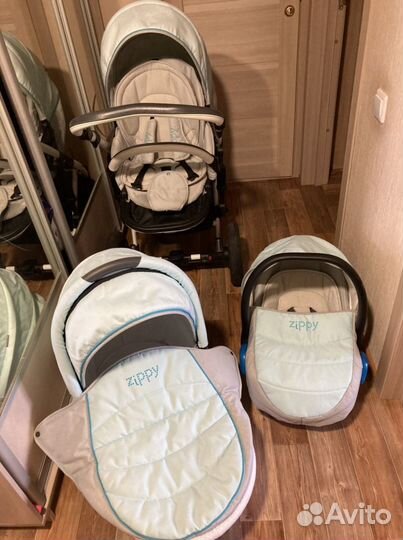 Коляска Tutis Zippy Viva 3 в 1