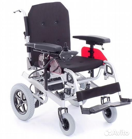 Инвалидная электроколяска с 4-мя амортизаторами