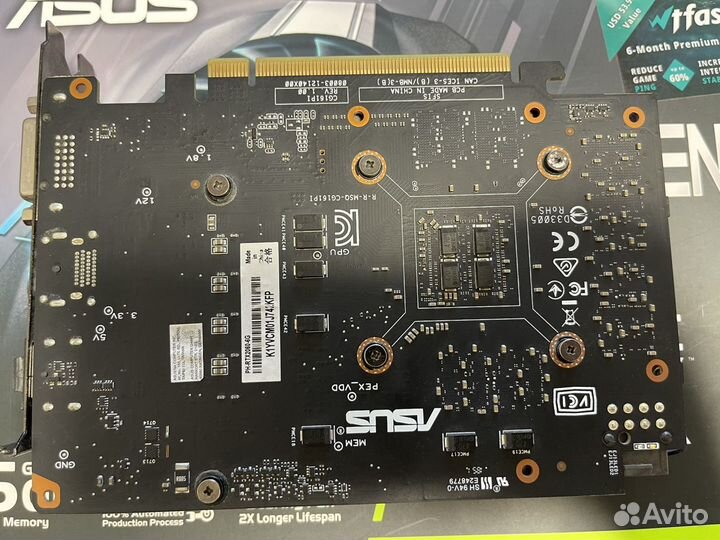 Видеокарта asus phoenix rtx 2060