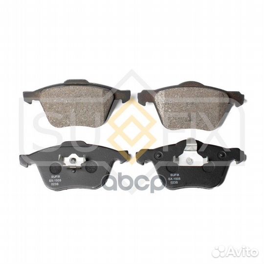 Колодки тормозные дисковые перед прав/лев S