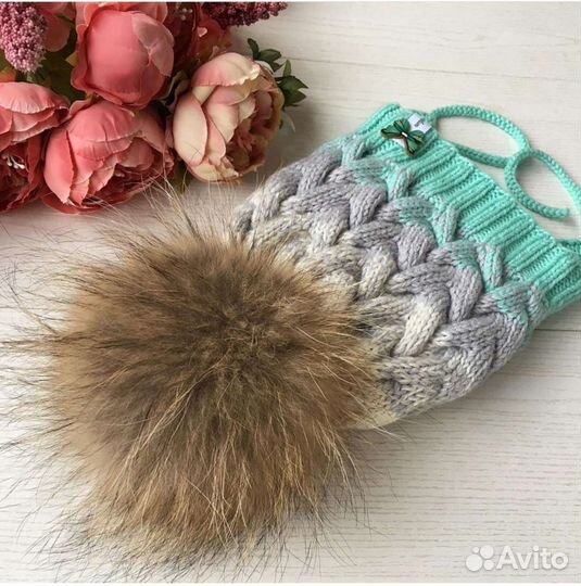 Комплект шапка и шарф