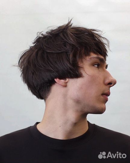 Модель на мужскую стрижку