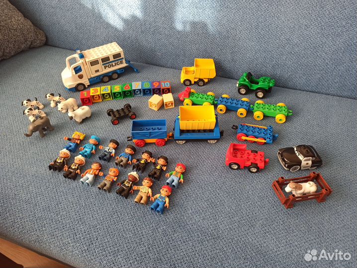 Lego duplo конструктор и железная дорога