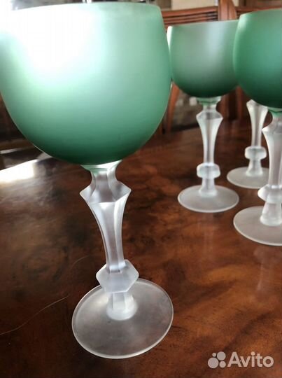 Фужеры из матового стекла Гусь-Хрустальный