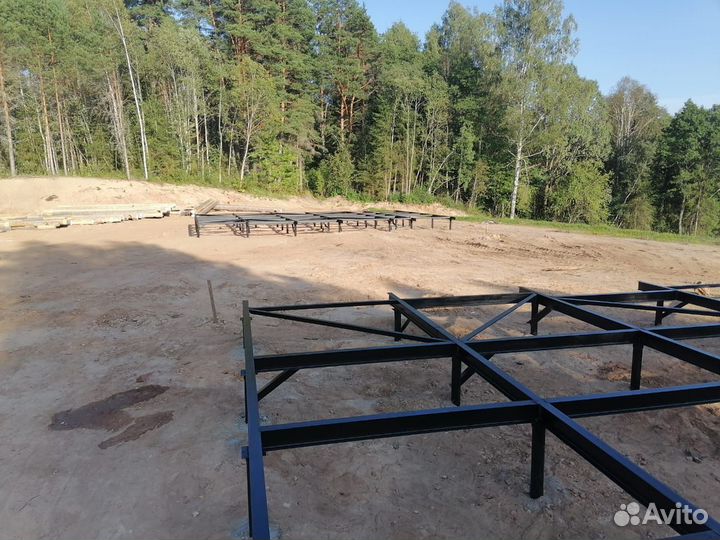 Фундамент на винтовых сваях под ключ