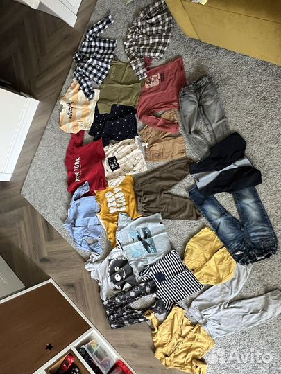 Вещи пакетом на мальчика