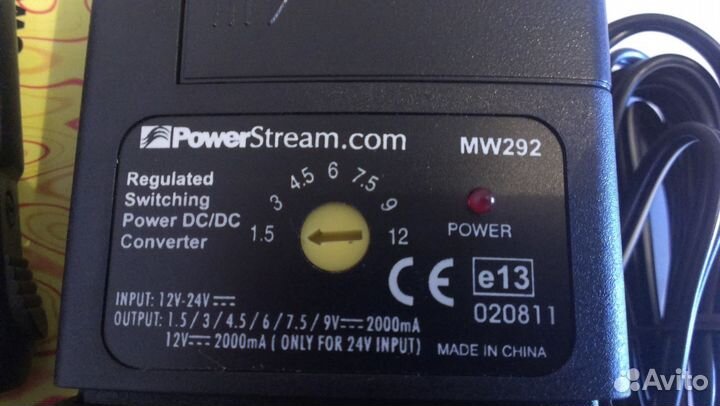 Продам конвертер напряжения (power DC/DC)