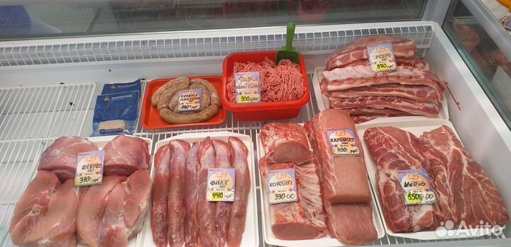 Продажа свинины и говядины