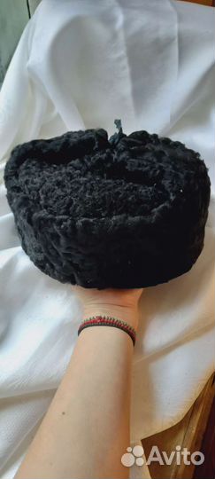 Шапка - ушанка натуральный мех мужская Ретро