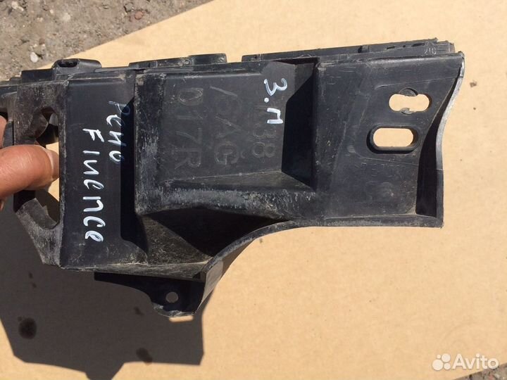 Крепление заднего бампера renault fluence L30R