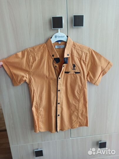 Рубашка для мальчика 122 128