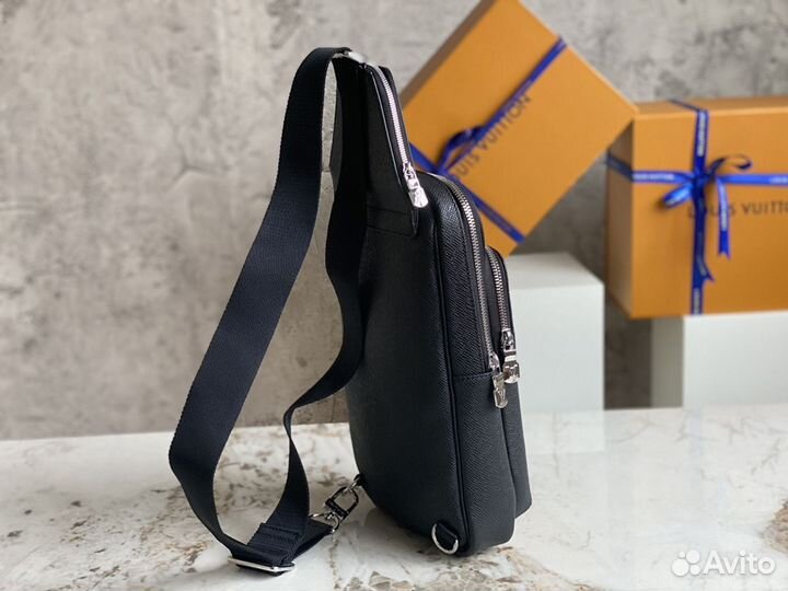 Мужская Сумка-слинг Louis Vuitton Avenue С чипом