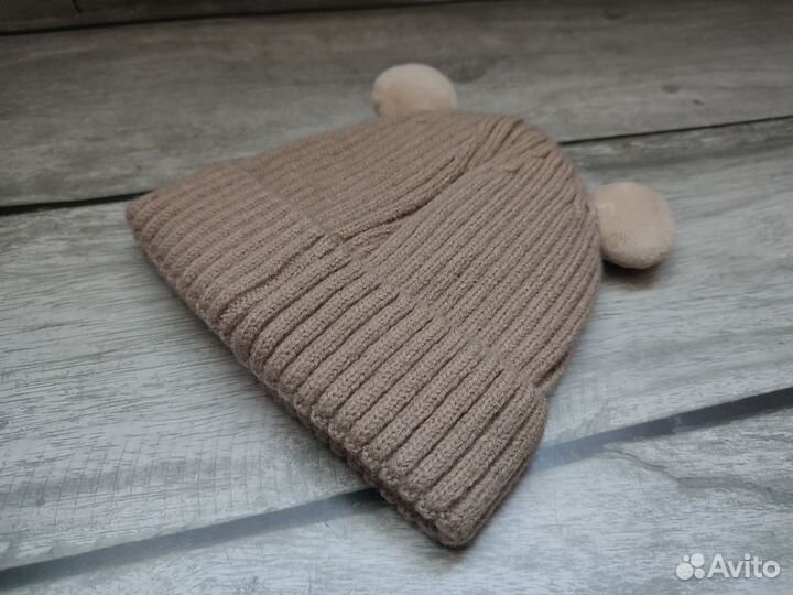 Шапка с ушками детская