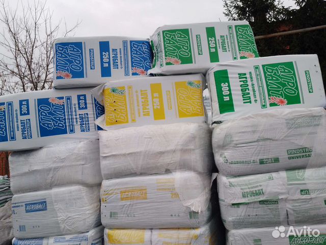 Торф Агробалт 250л 300л 70л