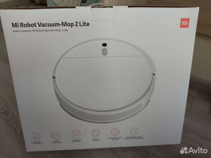 Робот-пылесос Xiaomi Mi Robot Vacuum-Mop 2 Lite