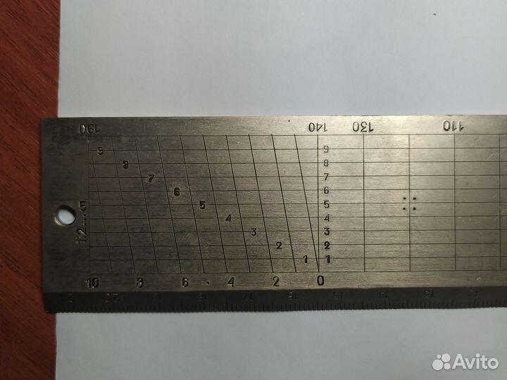 Линейка поперечного масштаба лпм - 1