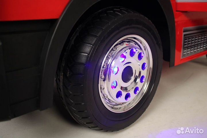 Детский электромобиль A222AA (пожарная)