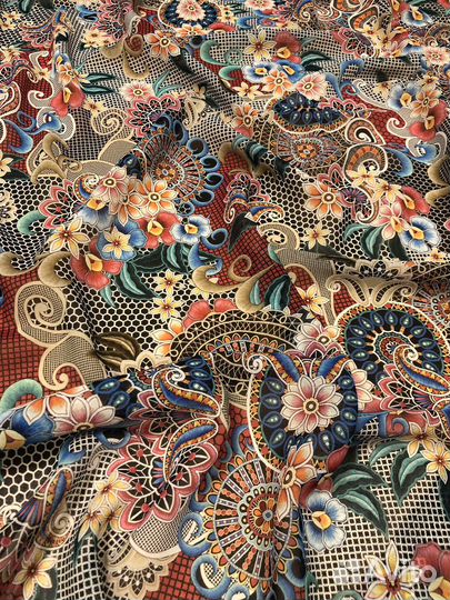 Отрез шелк жоржет Dolce&Gabbana 1.85 м