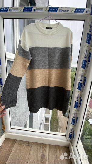 Свитер женский оверсайз 48 50