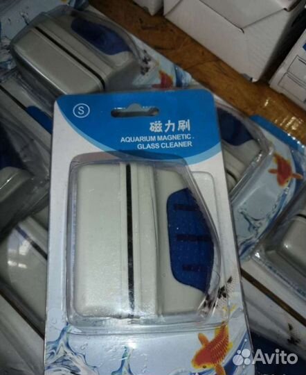 Магнитная щётка для мытья стенок аквариума
