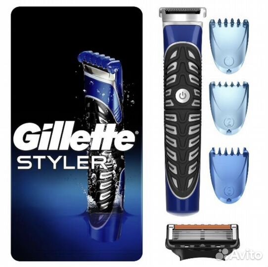 Триммер Gillette Styler 4 в 1, новый