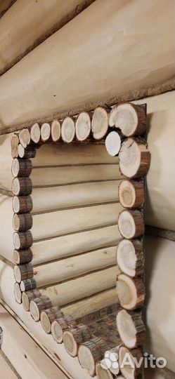 Панно из можжевельника,можжевельник