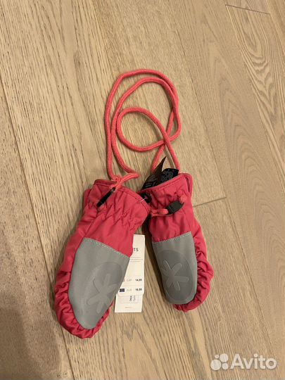 Варежки зимние детские на 1 год Barts