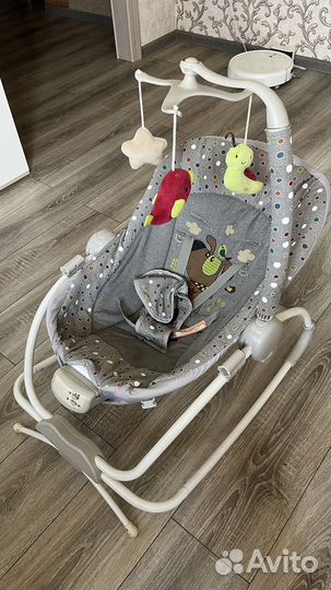 Детские качели шезлонг