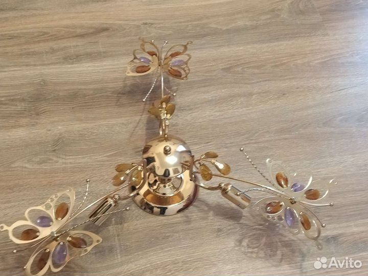 Люстра потолочная б/у