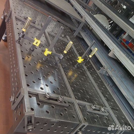 Сварочный 3D стол 1000х800х150 толщиной 8мм